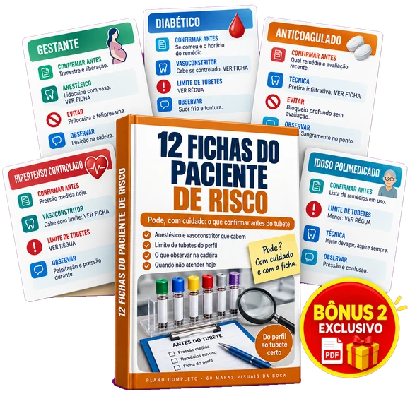Bônus 2: 12 Fichas do Paciente de Risco